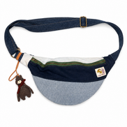 H50 - JEANS POUCH WITH GREEN