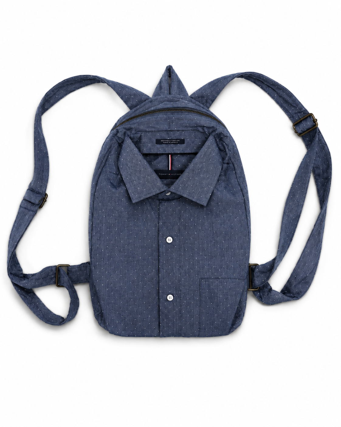 H49 - TOMMY SHIRT BAG BLUE