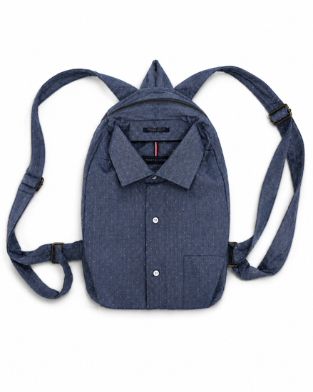 H49 - TOMMY SHIRT BAG BLUE