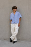 H18 - Chinese Button-Down Shirt DOTS