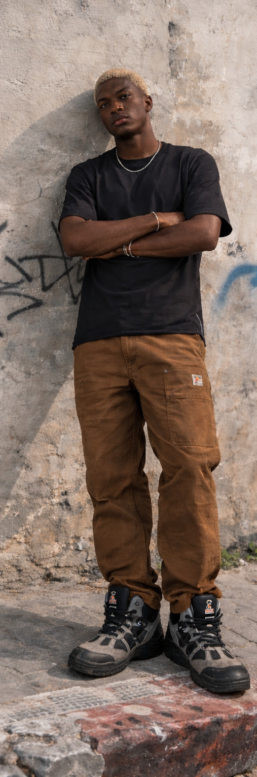 Dickies Gray and Black Steel Toe Work Boot