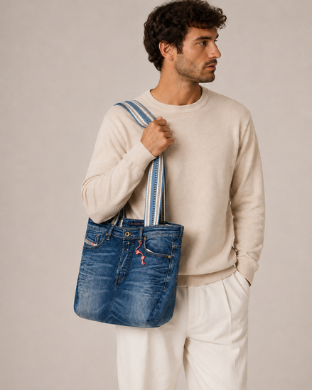 H52 - JEANS BAG DARK BLUE