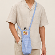 H55 - WATER BOTTLE BAG BLUE