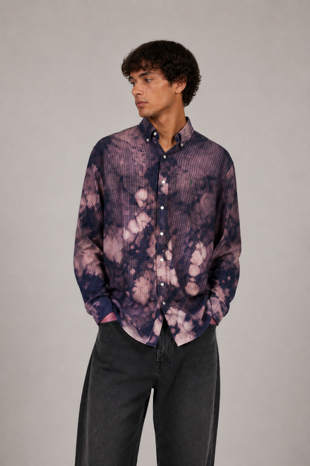 H39 - Polo BAT YAM Button-down Shirt
