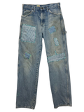 Layered Blue Dickies