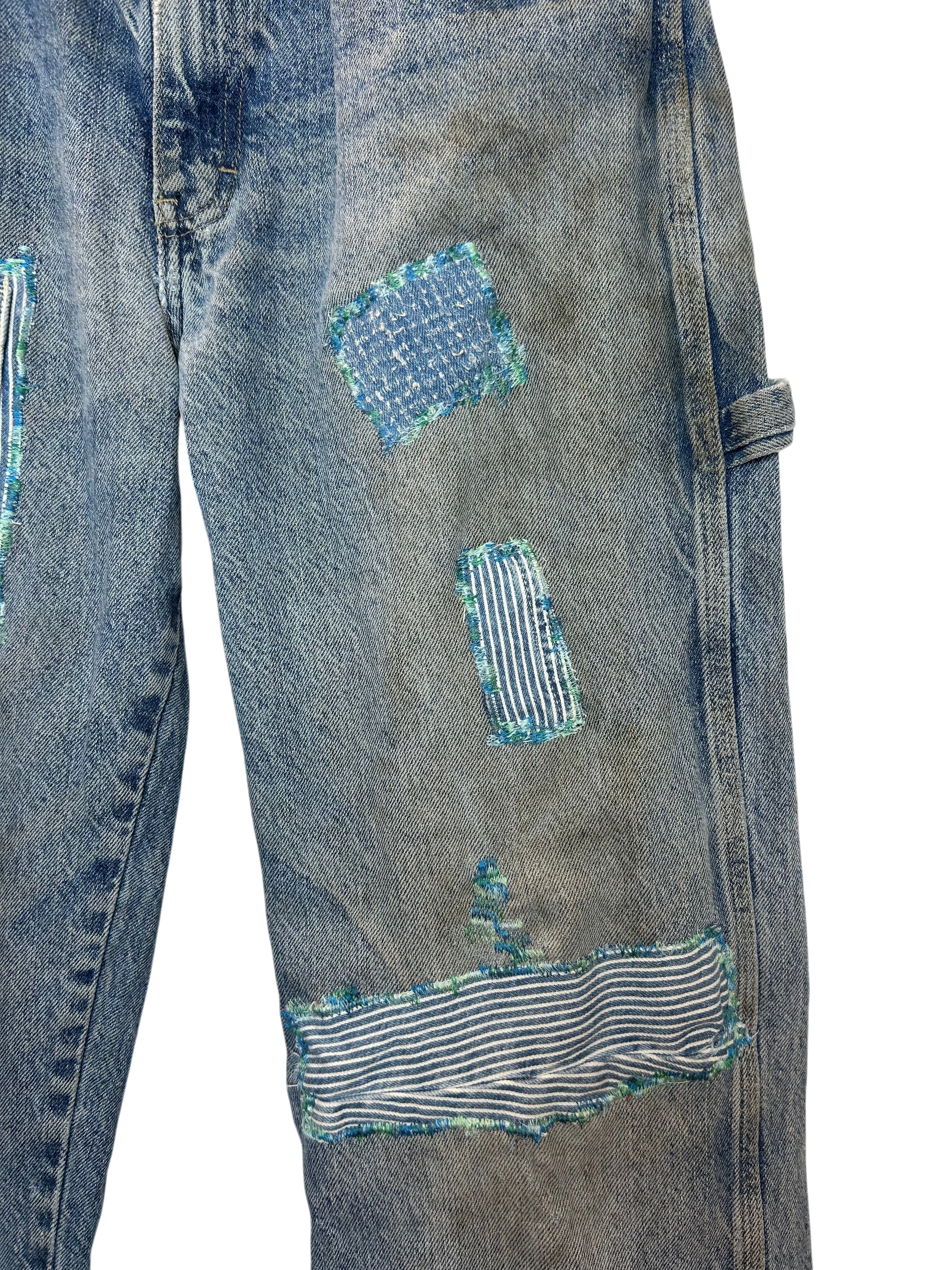 Layered Blue Dickies