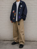 M13 - Grey Blue Patch Jacket