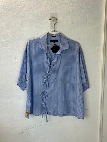 H18 - Tommy Chinese Button-Down Shirt DOTS
