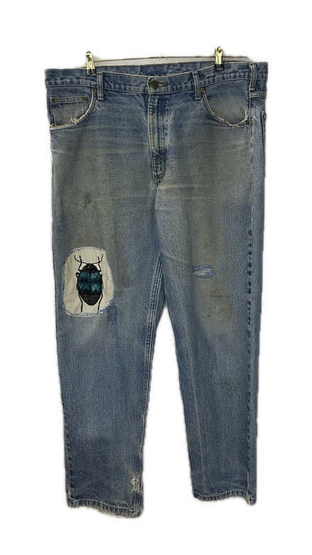 H30 - Carhartt GREEN HIPOSHIT Jeans